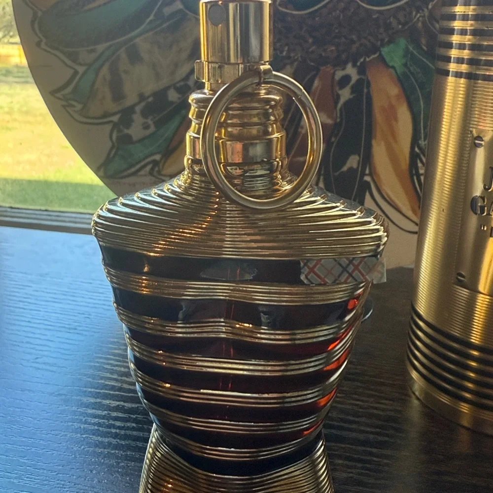 Jean Paul Gaultier Gold and Black Le Male Elixir Parfum 4.2 oz - Picture 2 of 2